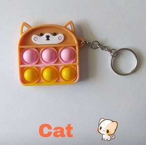 Fidget Keychain (Cat)